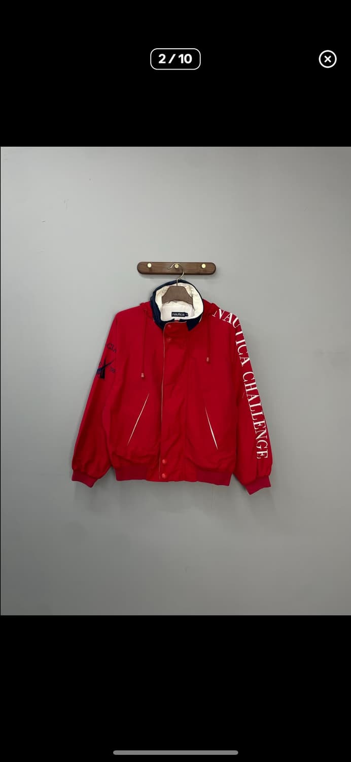 노티카 90s 올드스쿨 스펠아웃 바람막이 자켓 A3052 상품이미지2