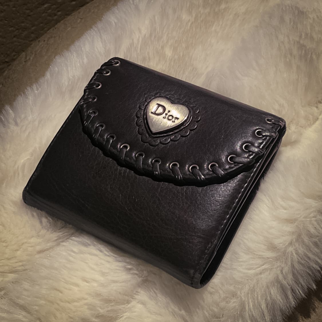 [당일 급매] 디올 Dior 빈티지 오블리크 하트 월렛 상품이미지1