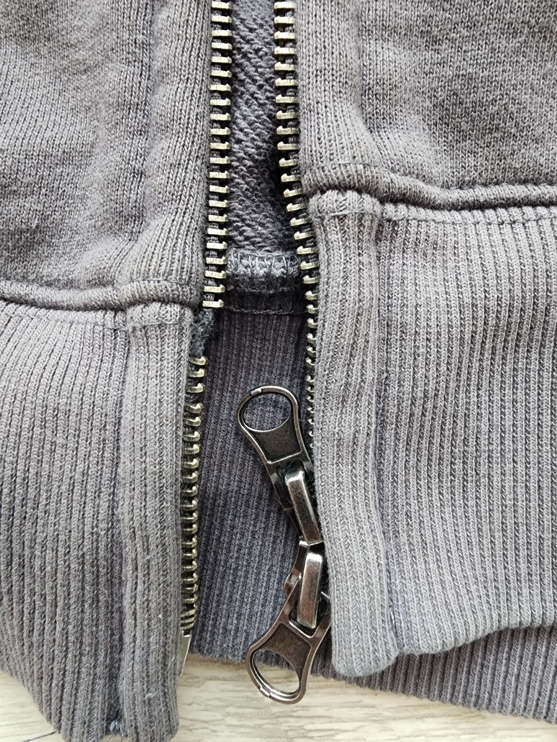 TOFFEE 토피 후드 집업 자켓 팜. XL(105)사이즈 (지퍼고장) 상품이미지5