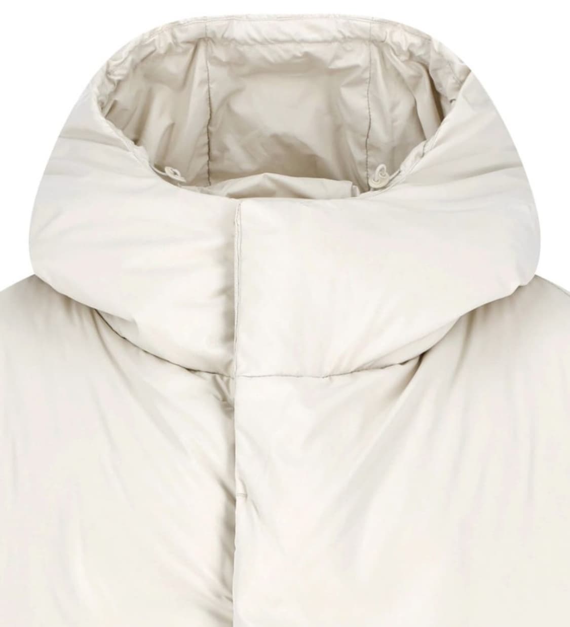 아모멘토 HOODED DOWN PUFFER ECRU Msize 상품이미지3