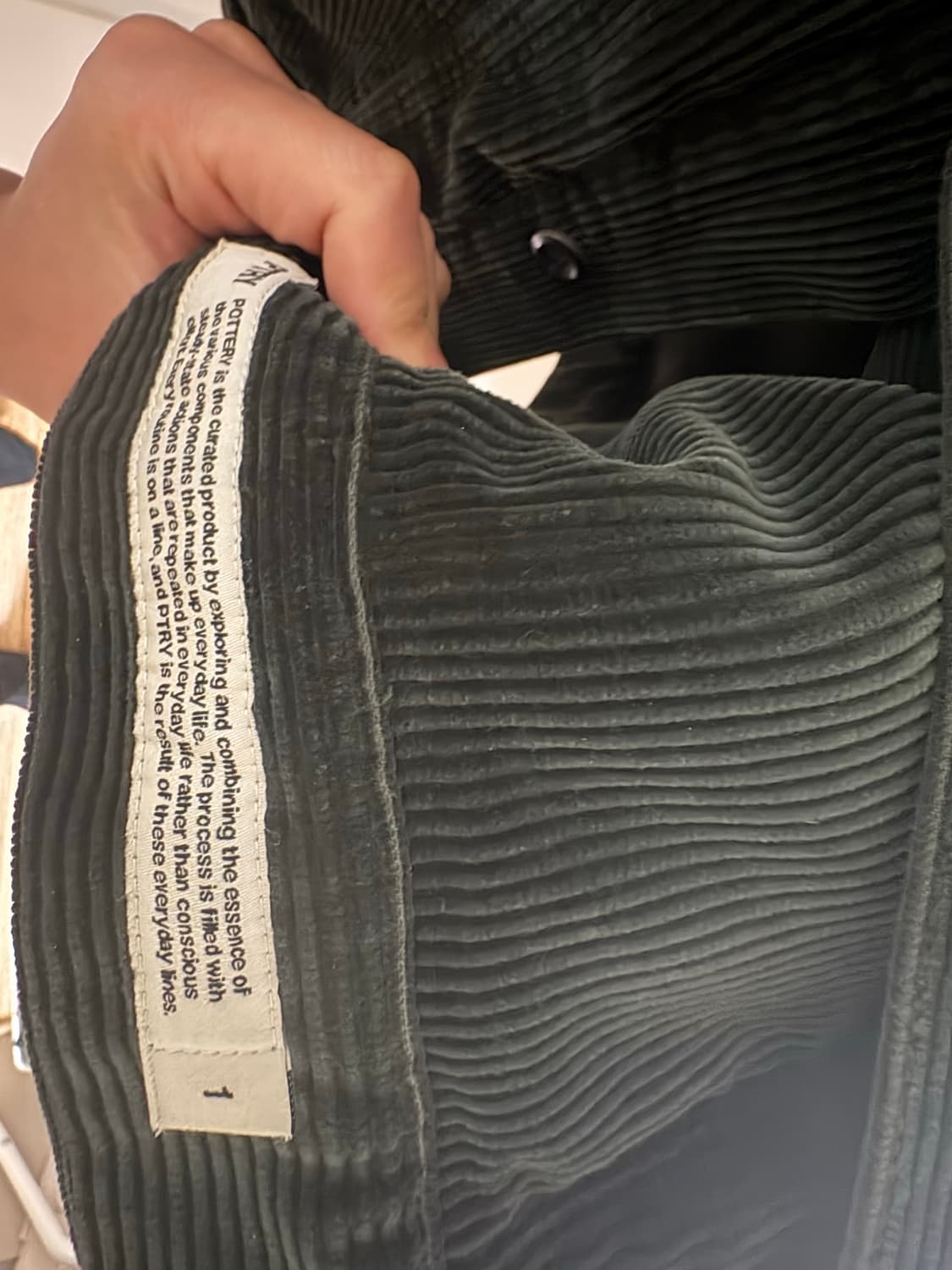 포터리 코듀로이 트러커자켓 상품이미지2