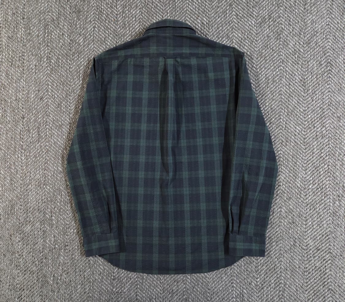 프레드페리 블랙와치 타탄체크 시어커버 셔츠 상품이미지2