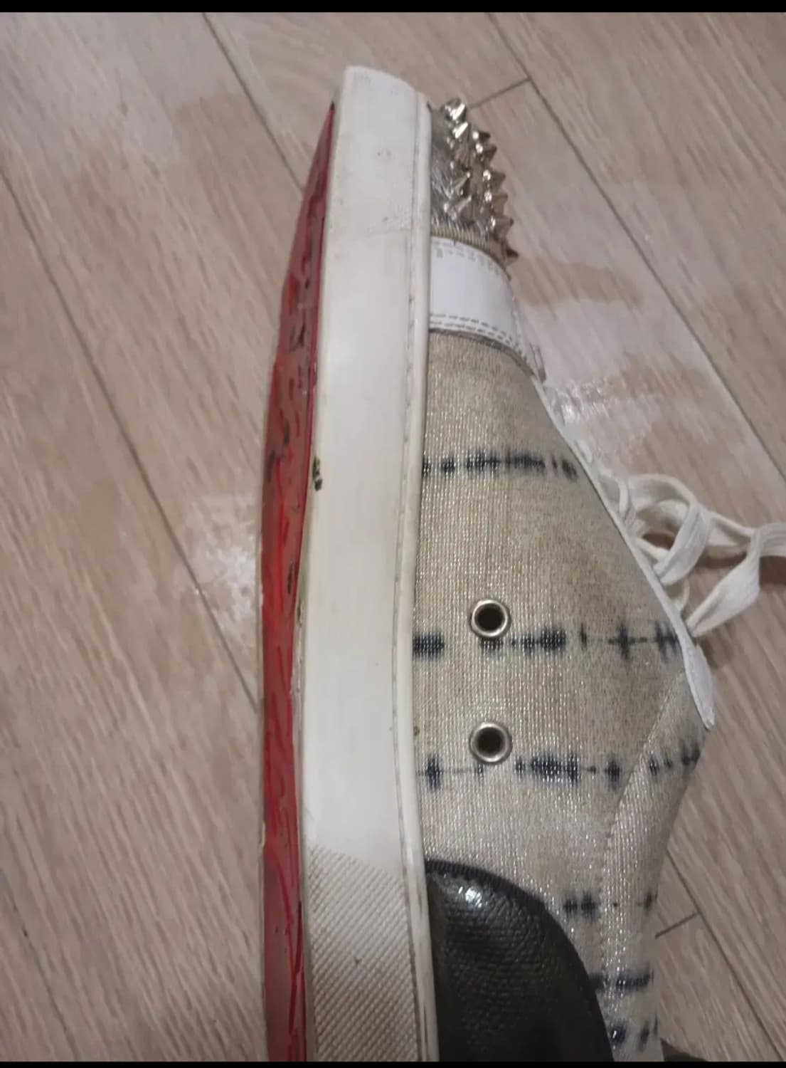 루부탱 스터드 스니카즈 40.5 사이즈 상품이미지7