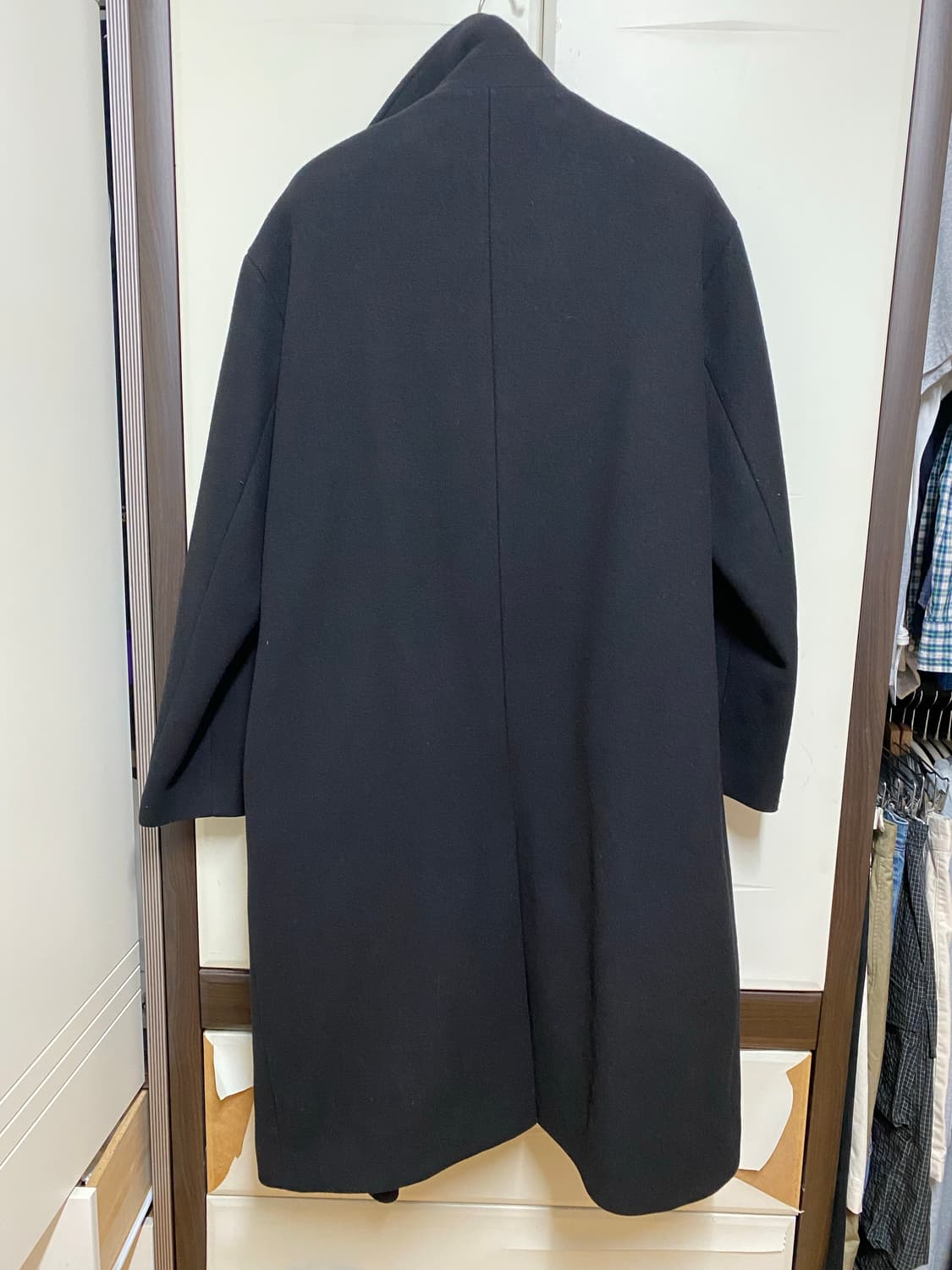 더니트컴퍼니 울 캐시미어 혼방 코트 상품이미지2