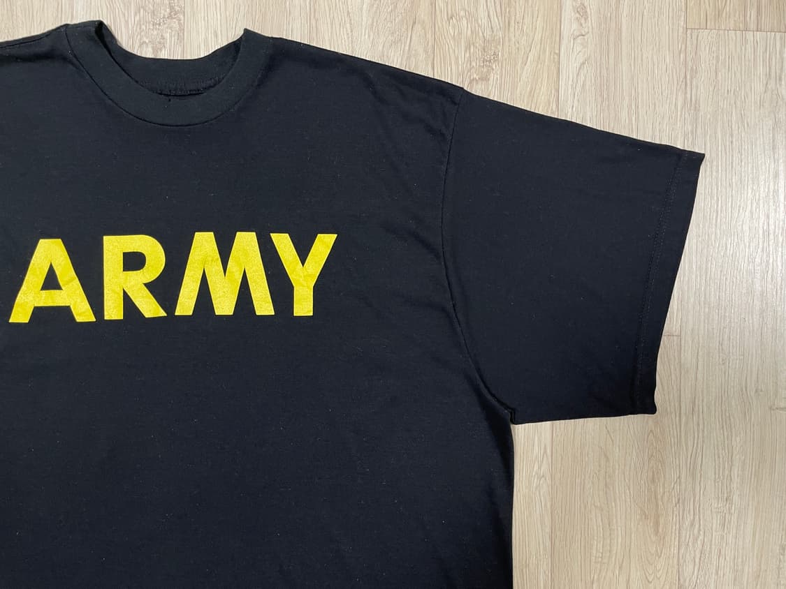 110) 미군 오리지널 ARMY 아미 기능성 반팔티(RRL&폴로&LVC) 상품이미지5