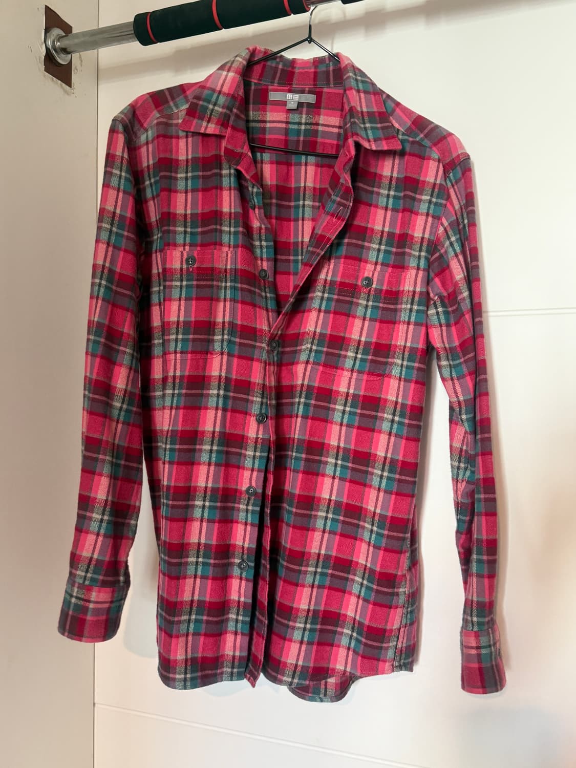 유니클로 체크셔츠 상품이미지1