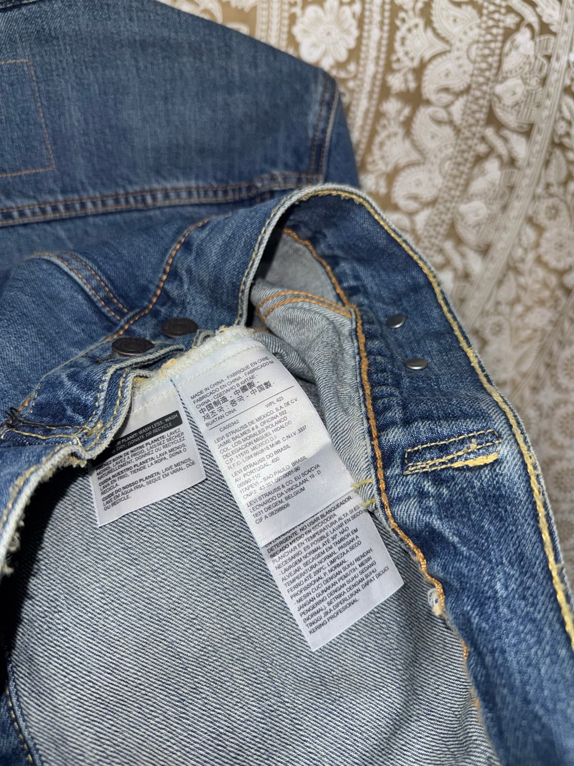 리바이스 데님 트러커 청자켓 상품이미지6