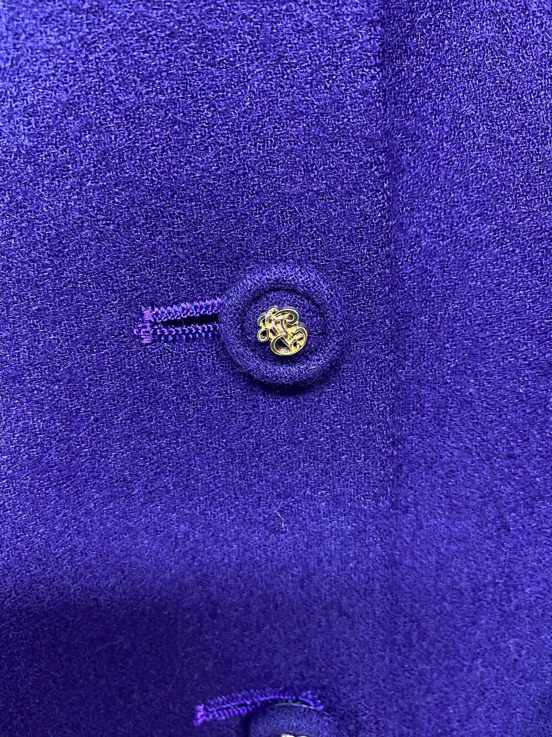 dictiondor 퍼플 울 금장 버튼 자켓 상품이미지9