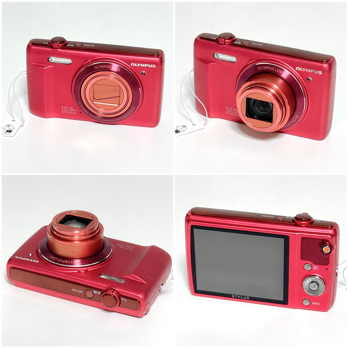 올림푸스 VR-370 레드 빈티지디카 상품이미지4