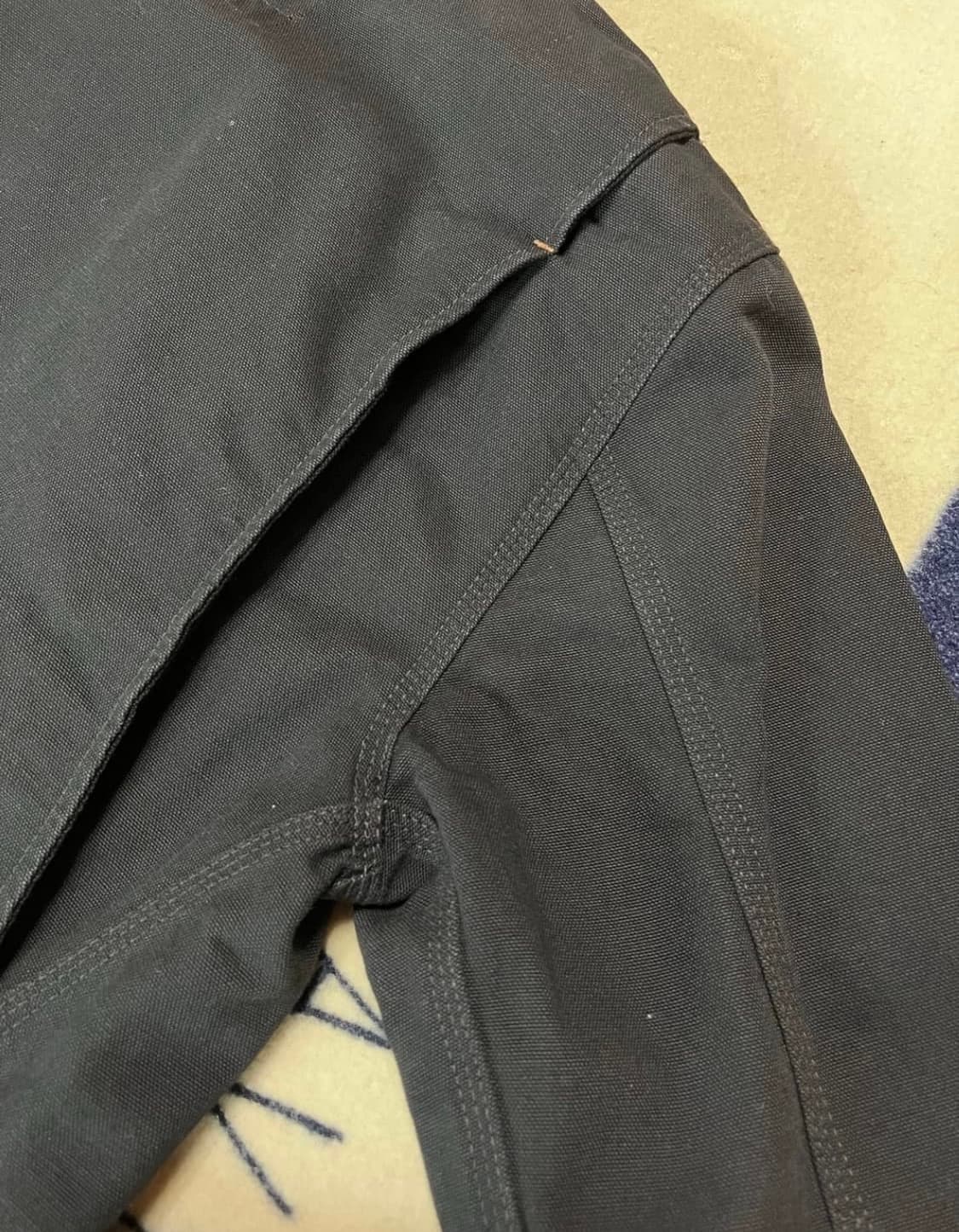 네이버후드x칼하트 wip 디트로이드자켓 블랙 상품이미지4