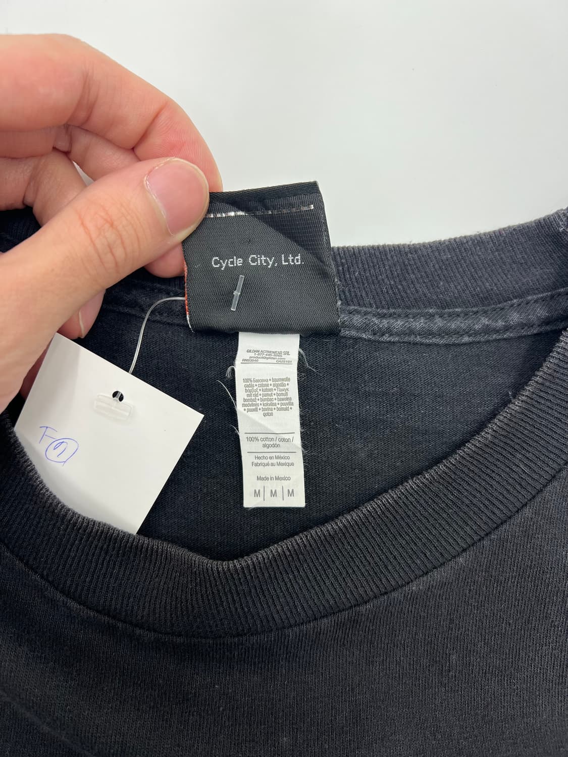 할리 데이비슨 빅 로고 프린팅 반팔 티셔츠 상품이미지5