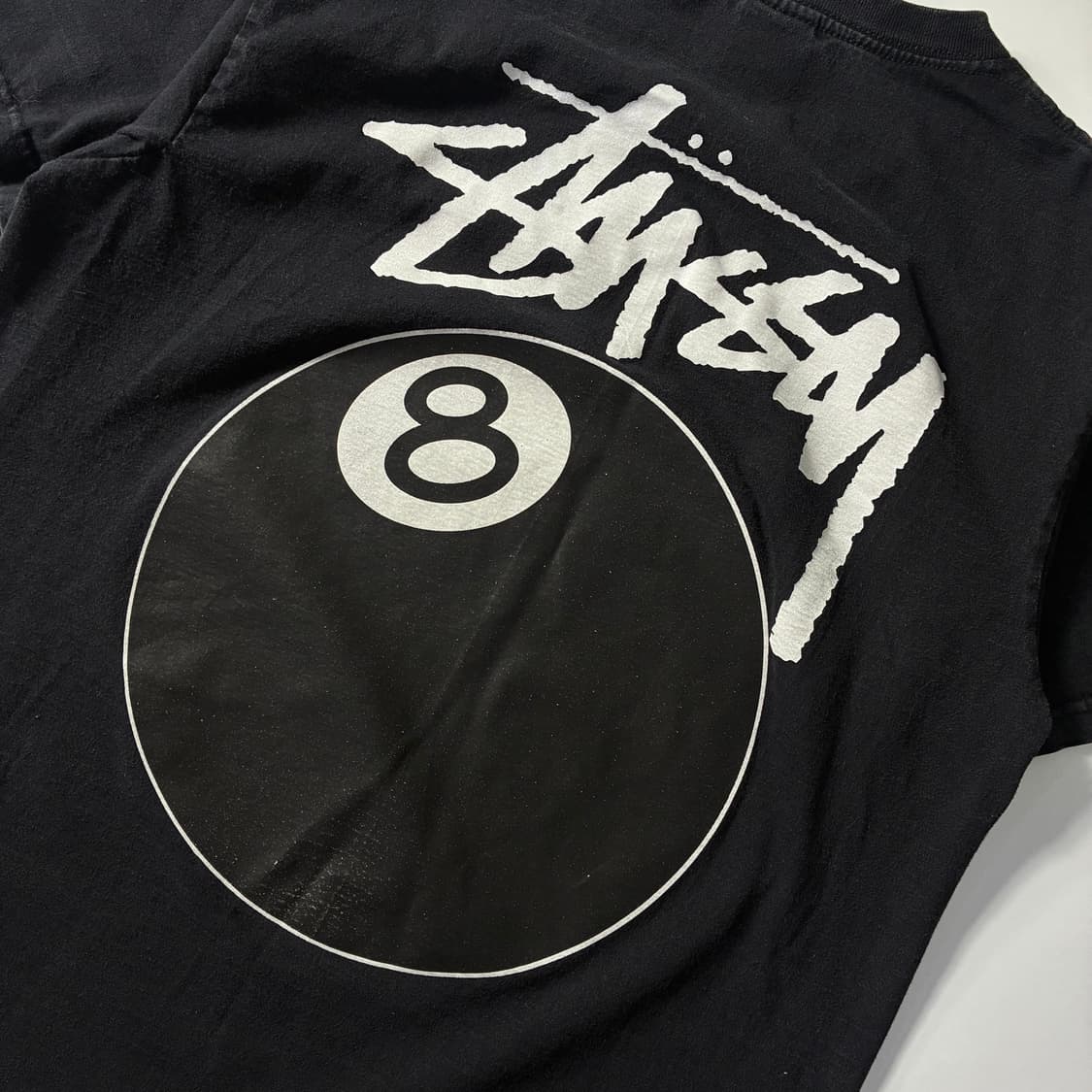 Stussy  스투시 8볼 코튼 블랙 반팔 티셔츠  상품이미지3