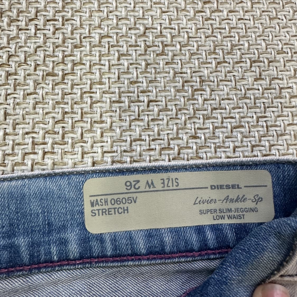 26 디젤 여성 데님 스키니진 0401D 상품이미지2