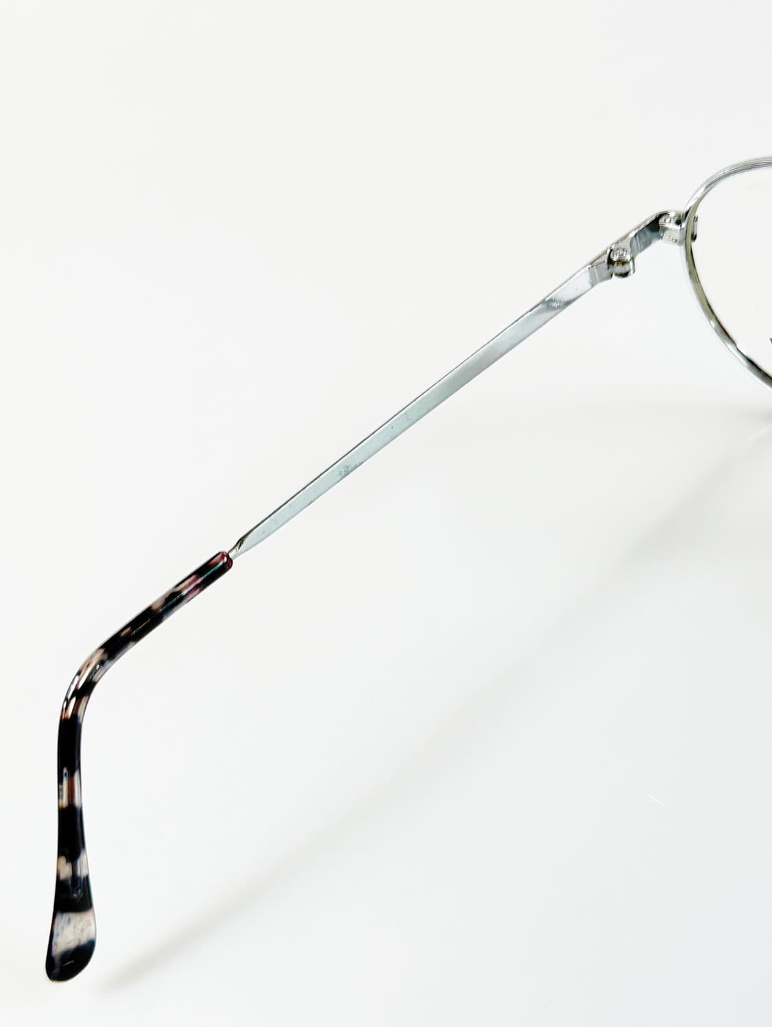 90s PANAVISION 실버 마블 라운드 콤비네이션 빈티지 안경 상품이미지7