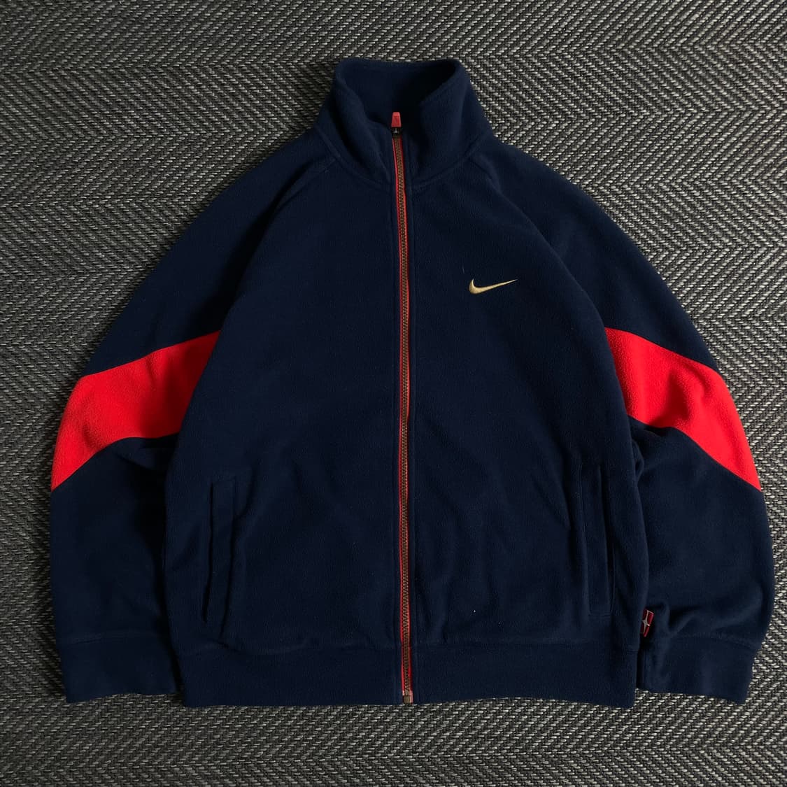 00s 나이키 빅로고 올드스쿨 플리스 자켓o 3394 상품이미지2
