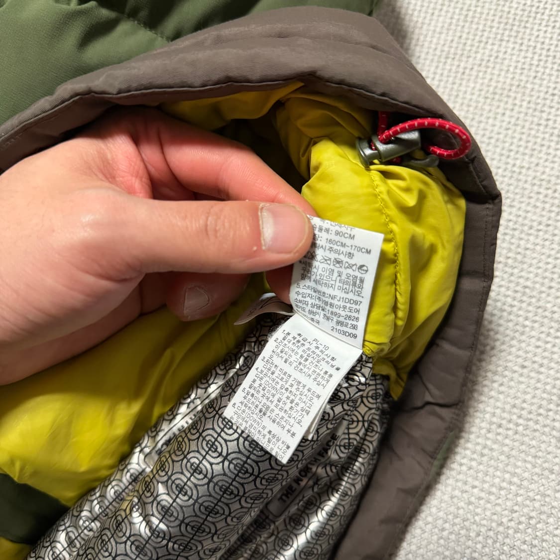 노스페이스 써밋 850 하이벤트 패딩 상품이미지8