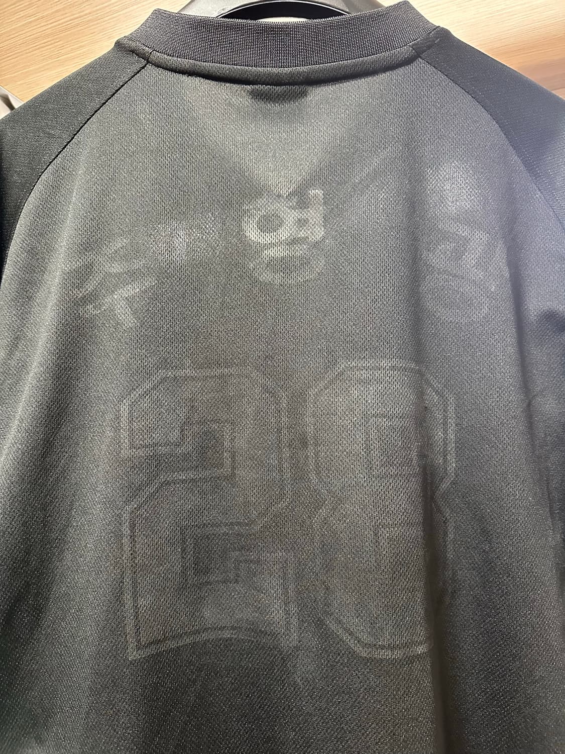 110(XXL) 롯데자이언츠 23년 올드블랙 어센틱 티셔츠형 상품이미지5
