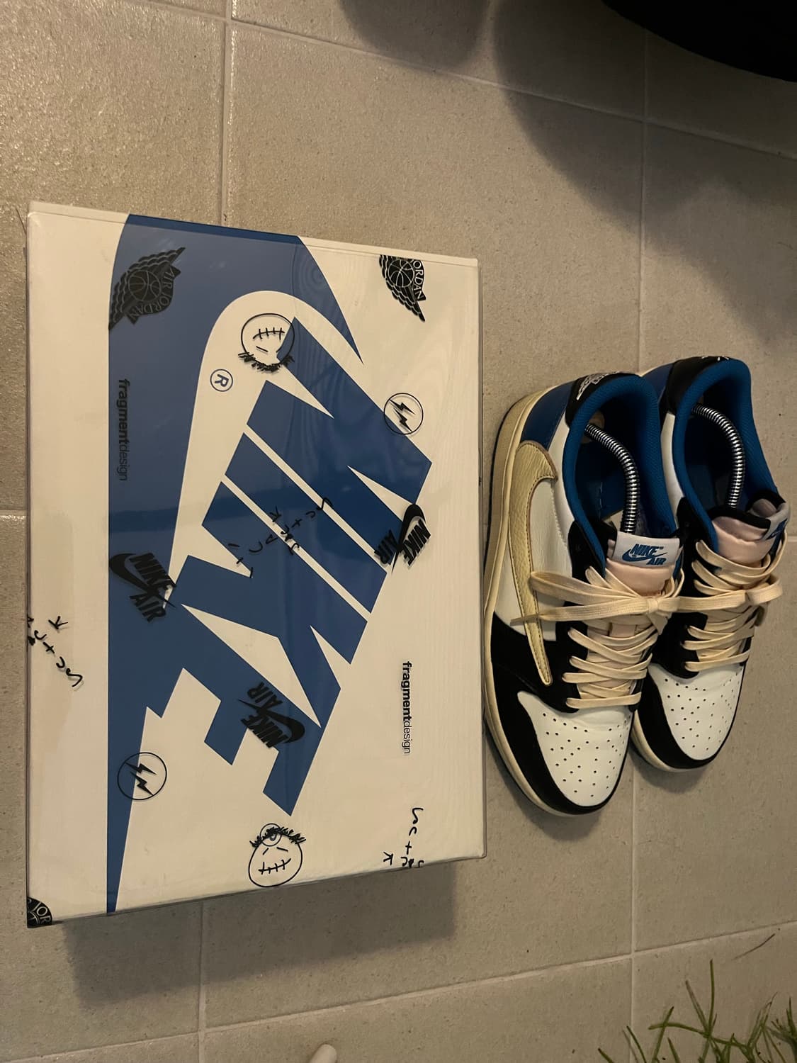 조던 1 x 트래비스 스캇 x 프라그먼트 레트로 로우 OG SP 밀리터리 상품이미지3