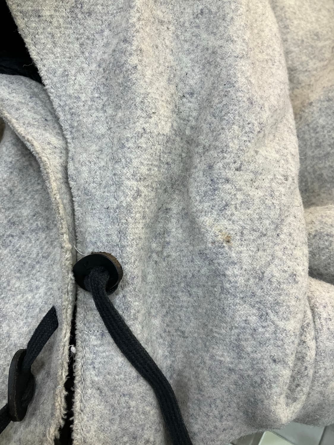 A|X 아르마니 익스체인지 그레이 쉐르파 라인 후드 자켓 S 상품이미지6