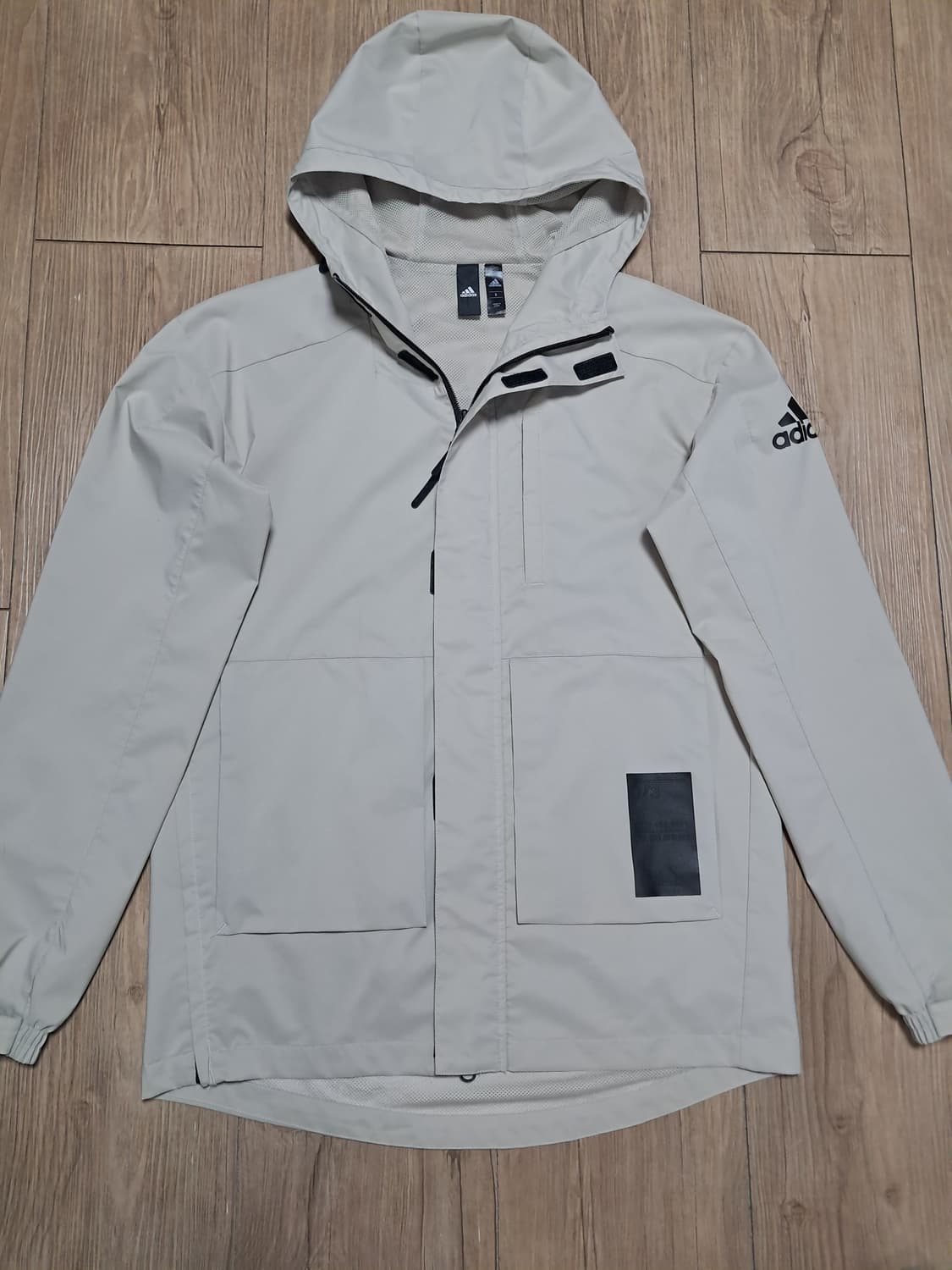 아디다스 우븐 후드자켓 남성S 상품이미지2
