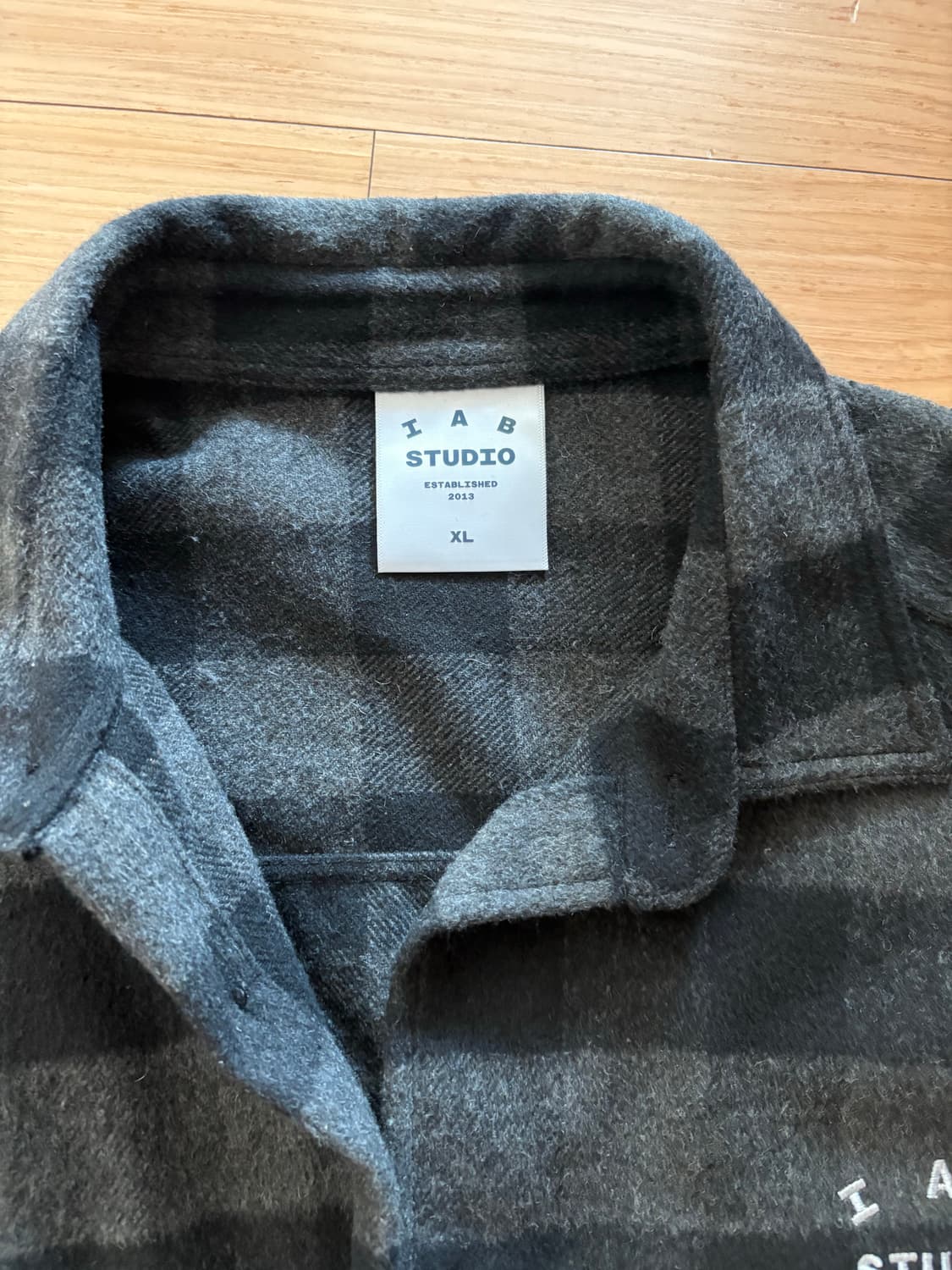 iab studio 체크셔츠 XL 상품이미지4