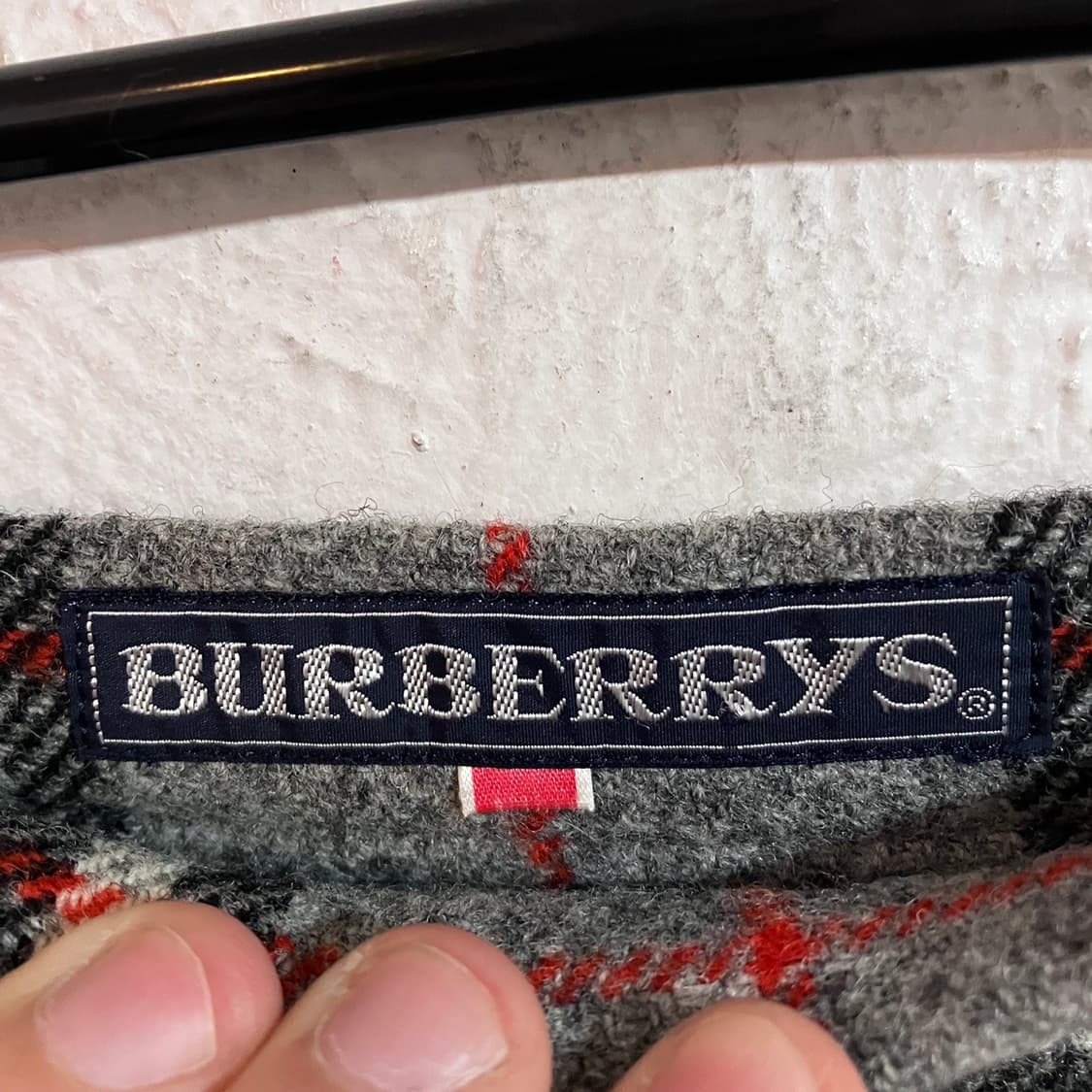 버버리 노바체크 패턴 스커트 상품이미지5