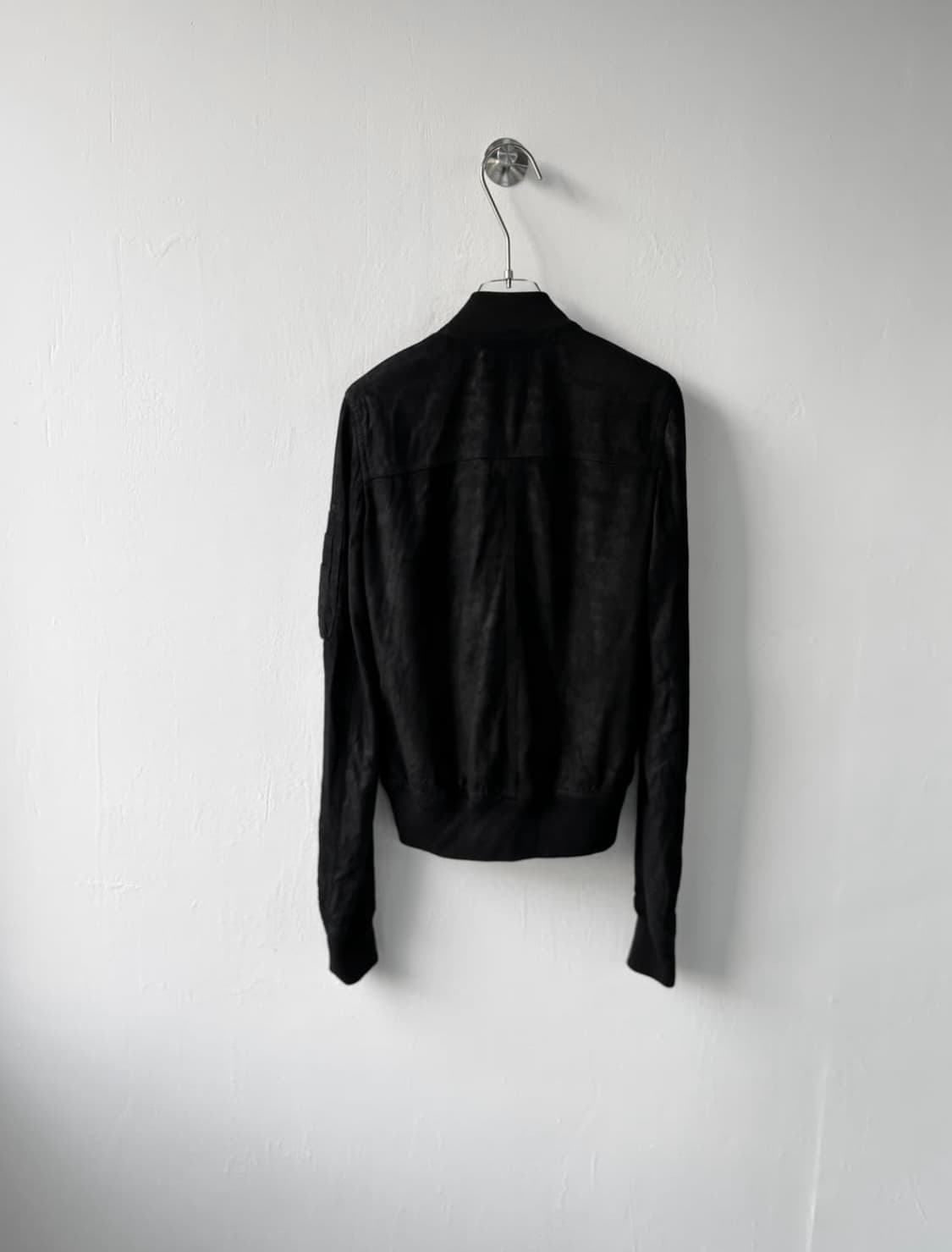 릭오웬스 15ss 램스킨 스웨이드 블루종 상품이미지3