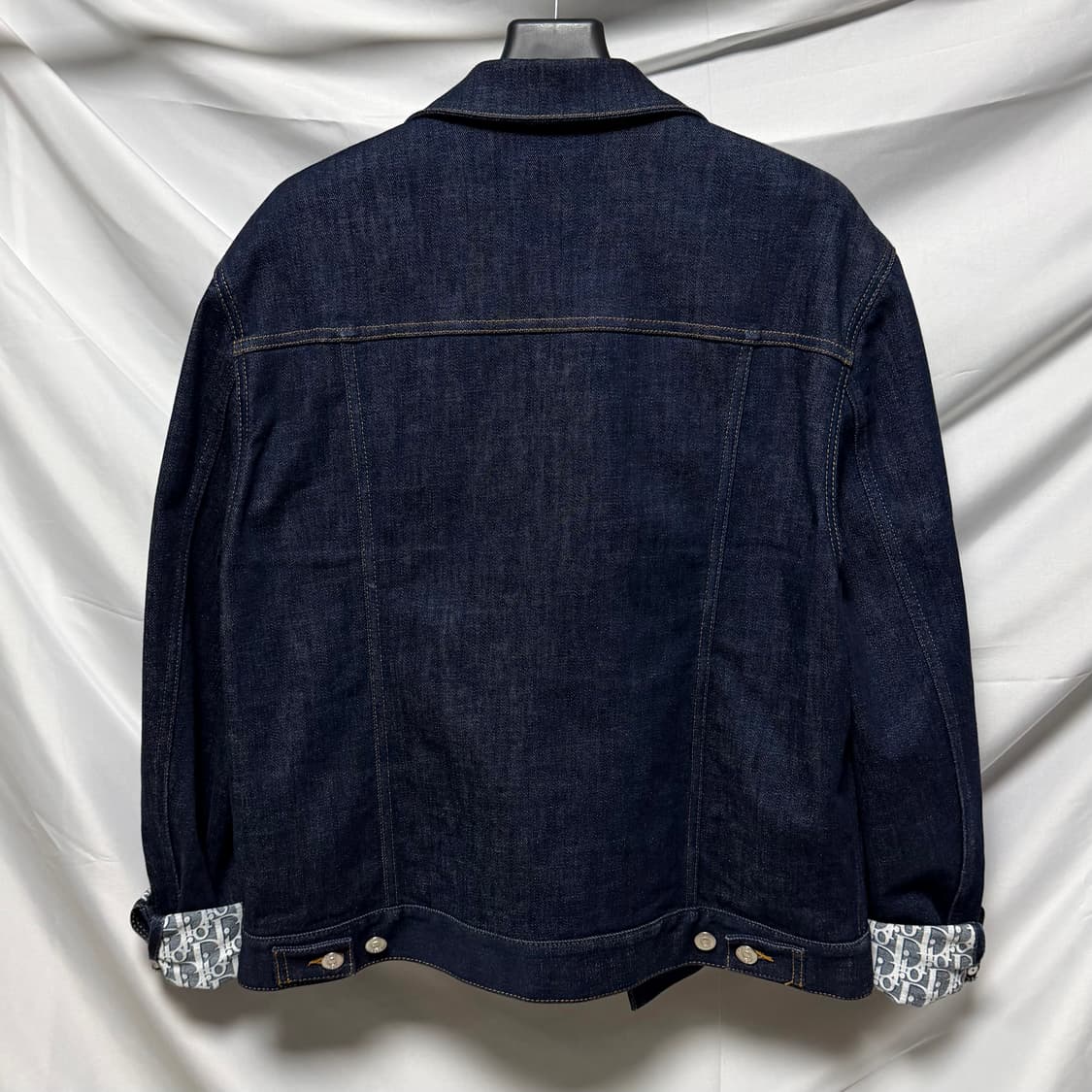 [S+급/54] 디올 오블리크 데님 트러커 청자켓 상품이미지5