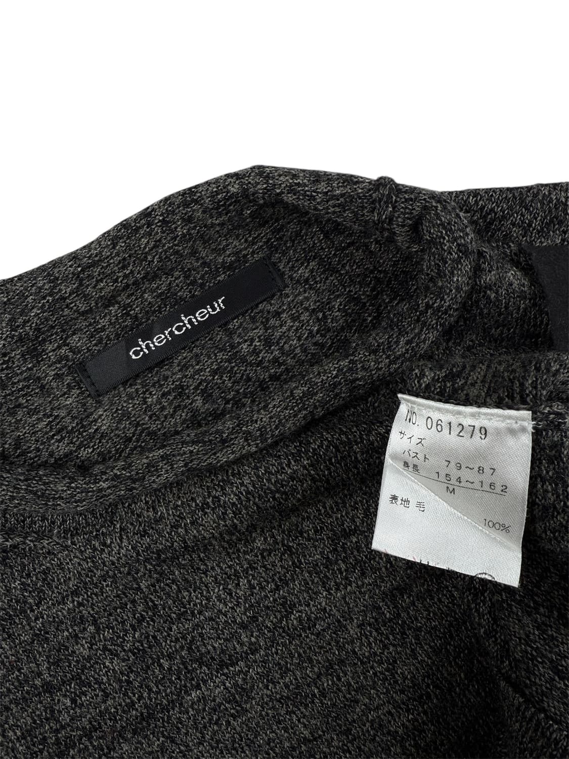 chercheur 버튼 니트 상품이미지7