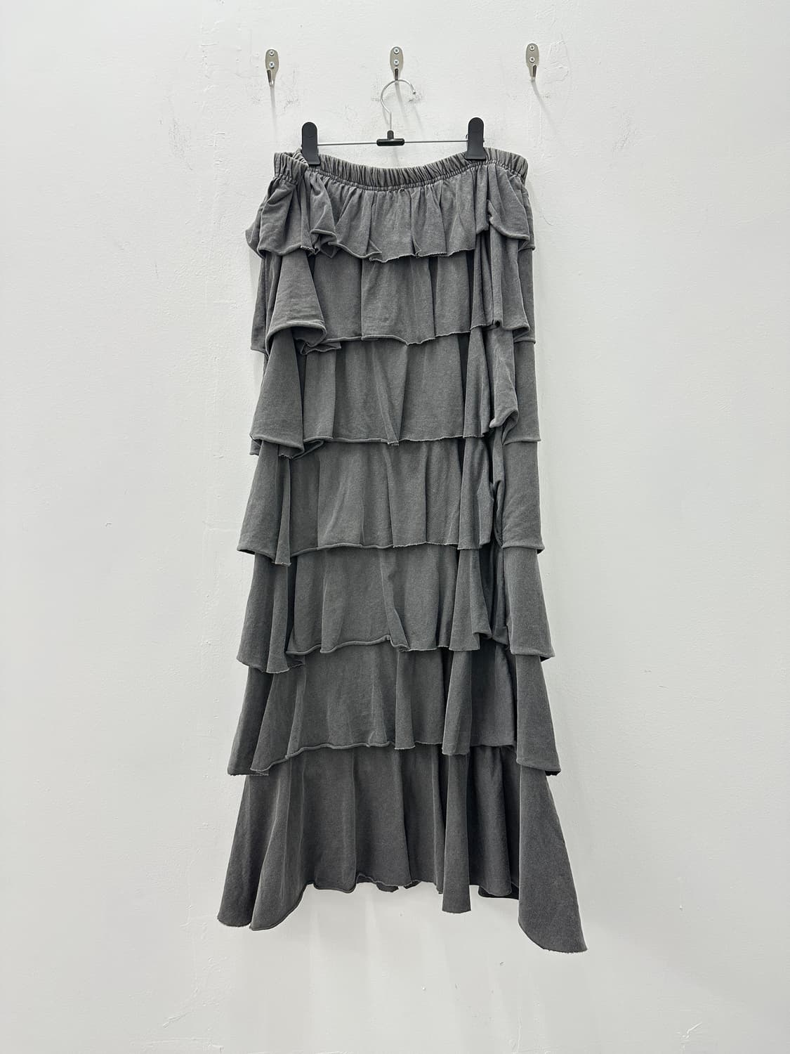 Vintage layered skirt gray 상품이미지1