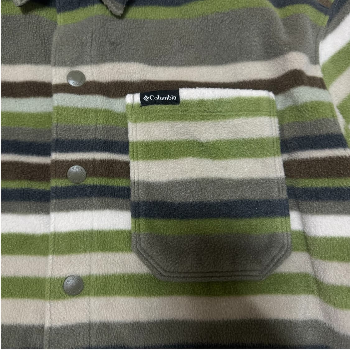 컬럼비아 후리스 패턴 셔츠 상품이미지4