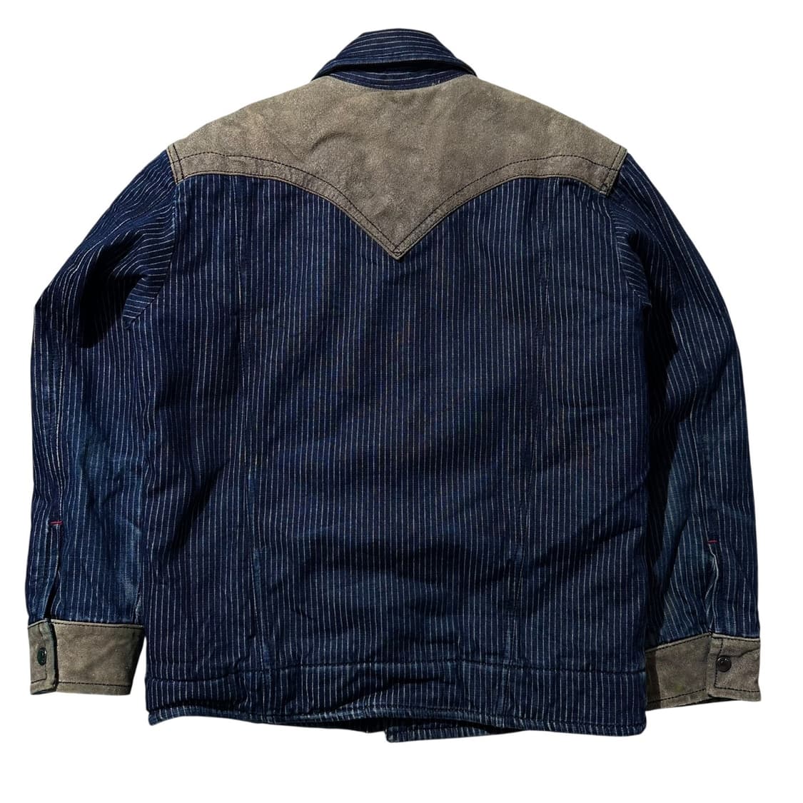 리바이스 레드룹 웨스턴 레더 스트라이프 데님 자켓 상품이미지2