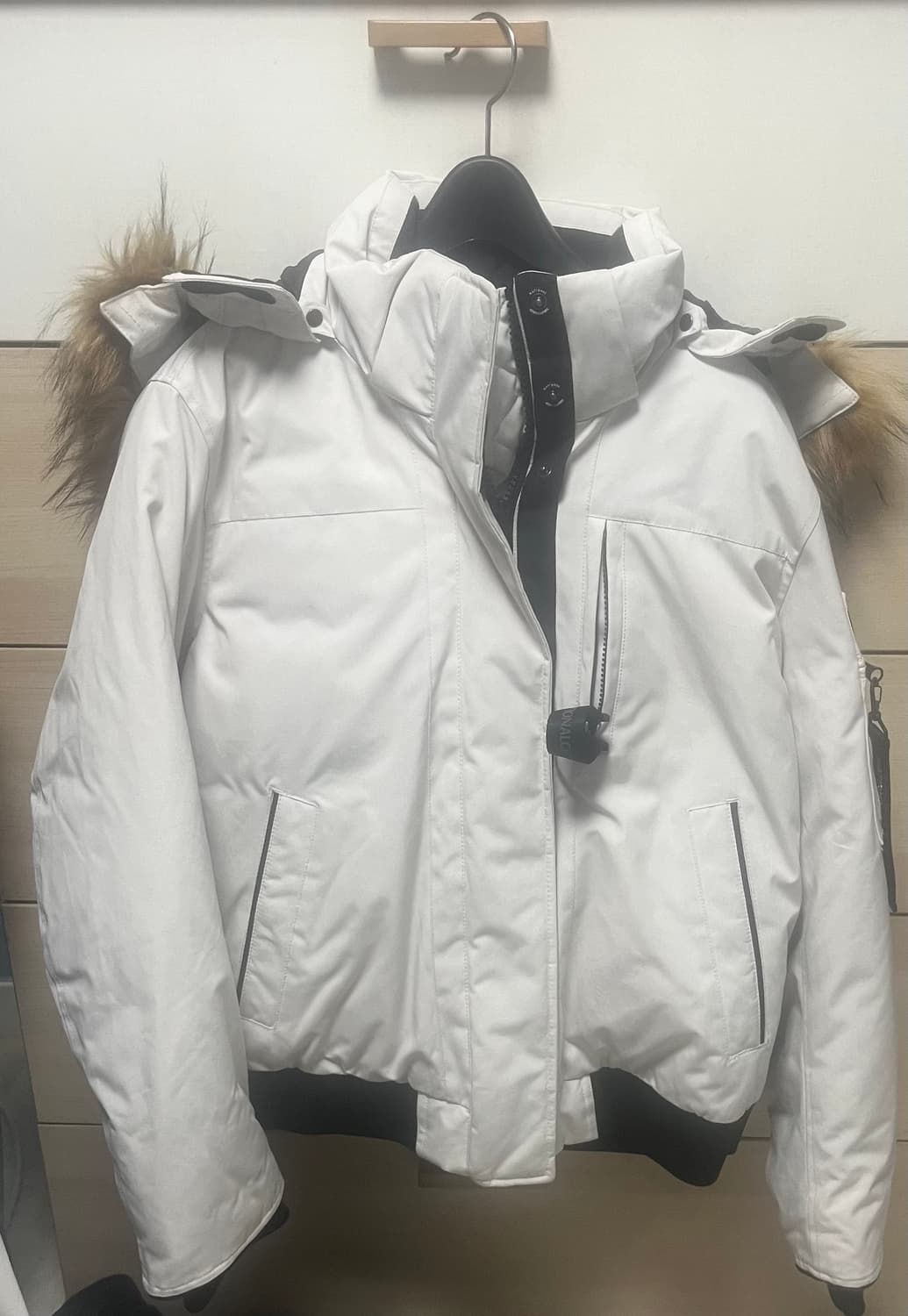 네셔널 지오그래픽 타루가 패딩 화이트 M 상품이미지1