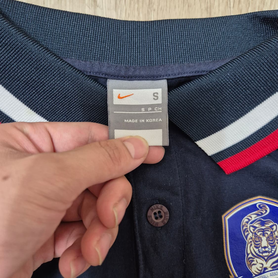 나이키 축구 국가대표 반팔 카라티 상품이미지7