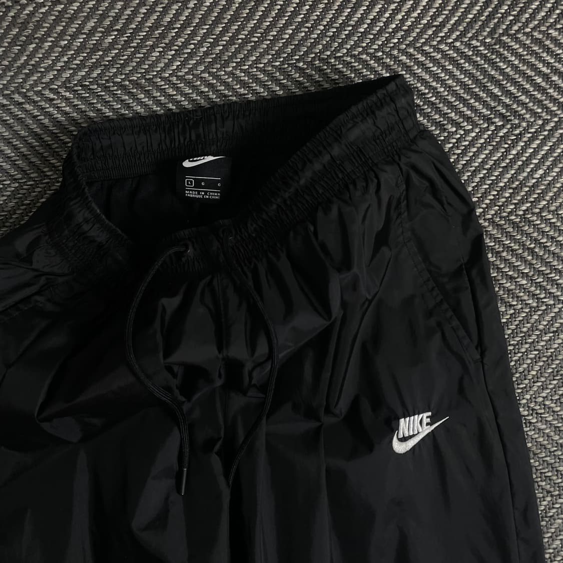 나이키 퓨추라 블랙 우븐 트랙팬츠y 3575 상품이미지5