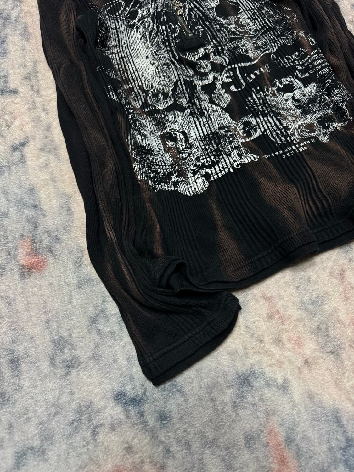 Bernings sho 00s zipper layered vkei cut 상품이미지5