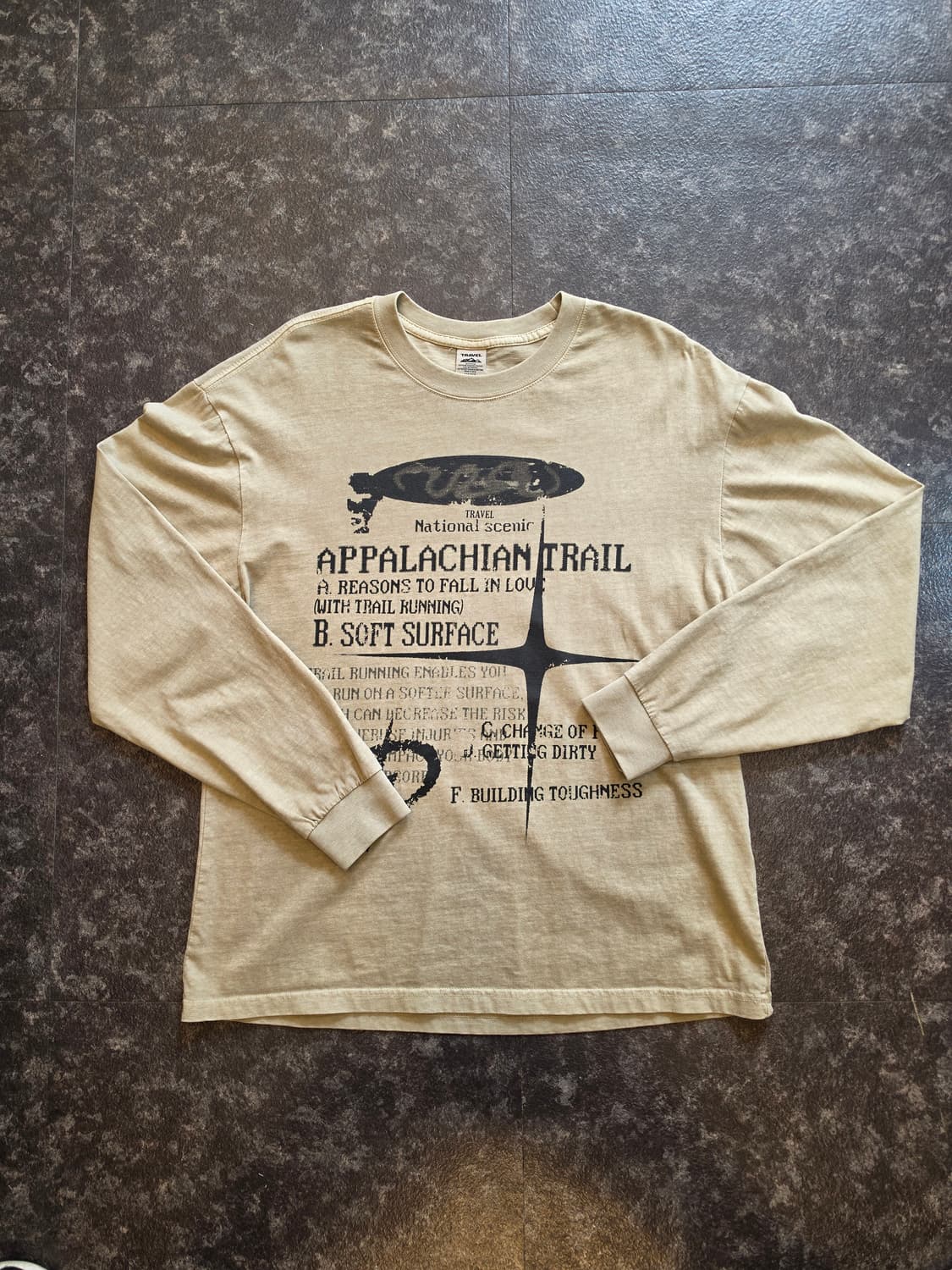 트래블(TRAVEL) 리즌 트레일 피그먼트 롱 슬리브 M 상품이미지1