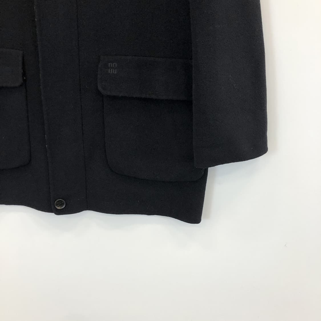 닥스 싱글 울코트 100 사이즈 블랙 상품이미지2