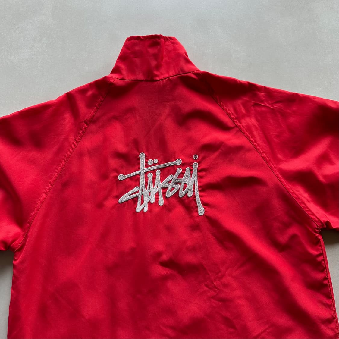 [L]Stussy USA 90s 올드 스투시 스포츠 윈드브레이커 자켓 상품이미지10