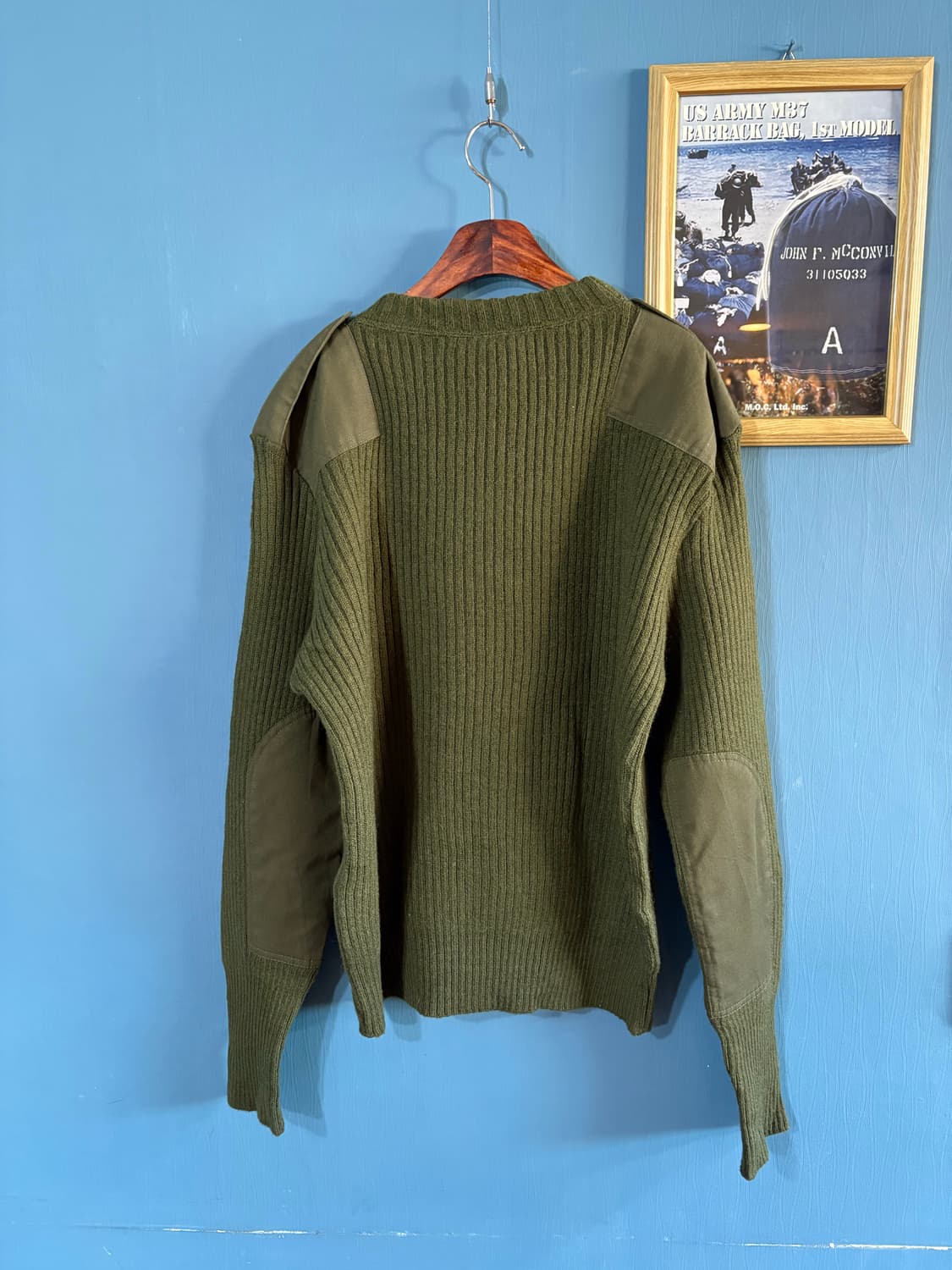 00's USMC Comando Wool Service Sweater  상품이미지10