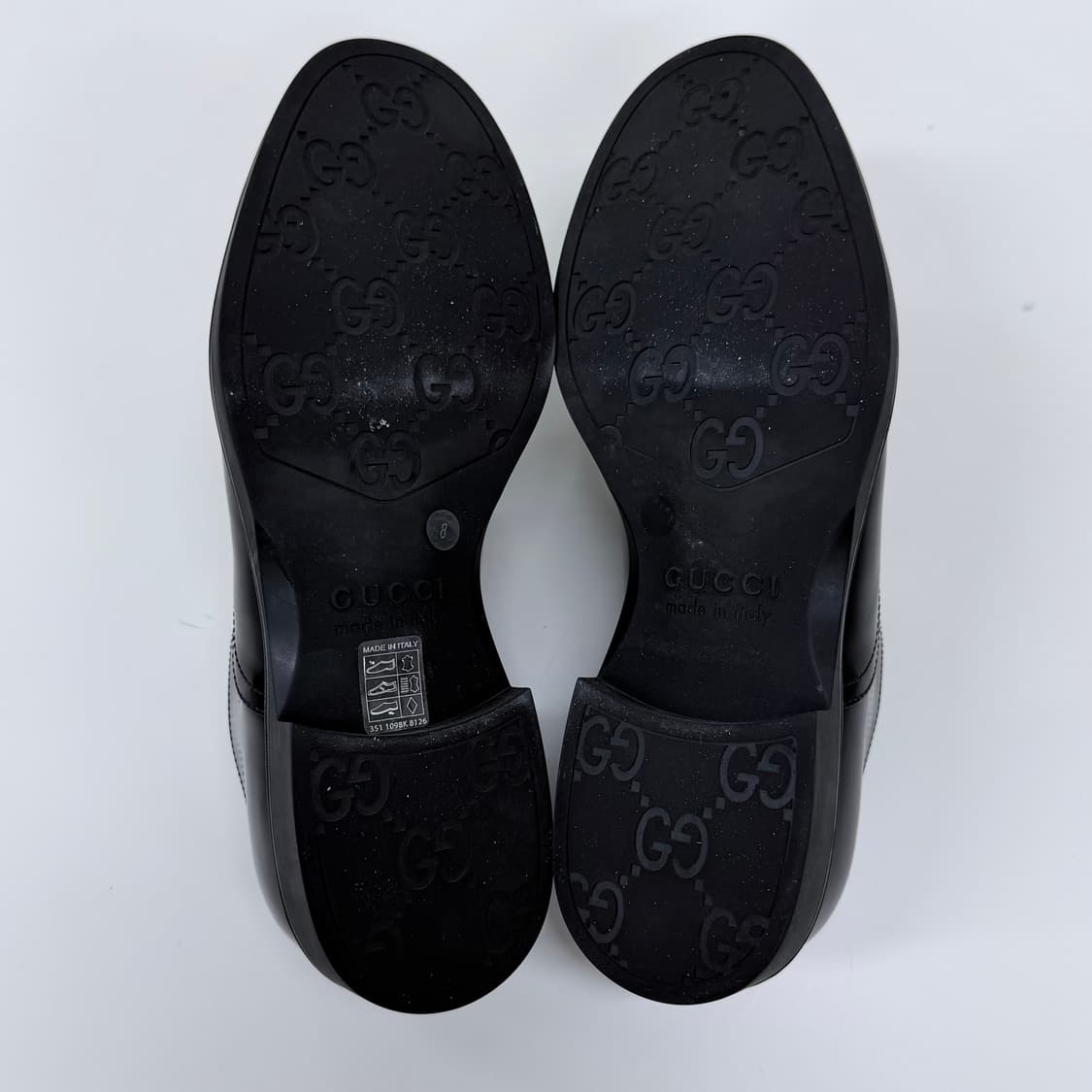 [S급/270] 구찌 레이스업 슈즈 구두 블랙 상품이미지9