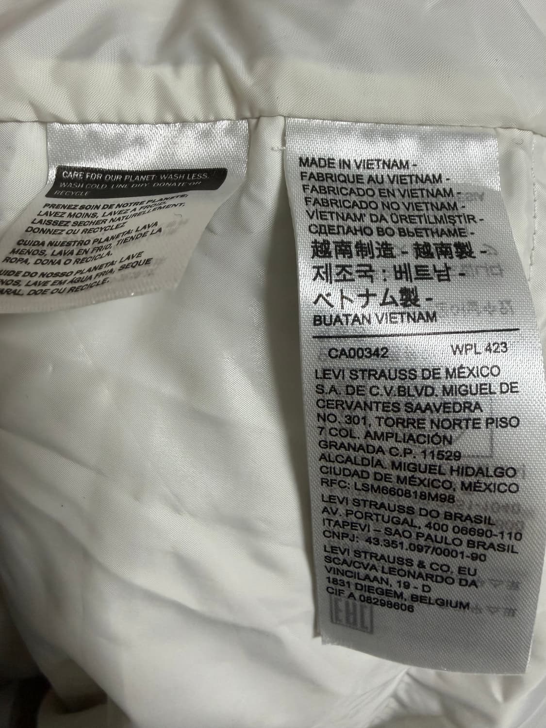 리바이스 후드 푸퍼 패딩 상품이미지4