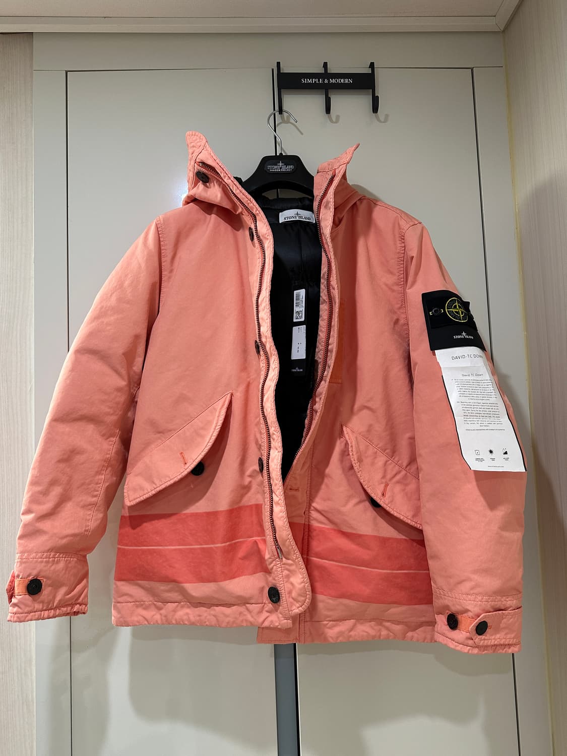 스톤아일랜드 다비드 TC 다운 DAVID-TC DOWN 피치 상품이미지5