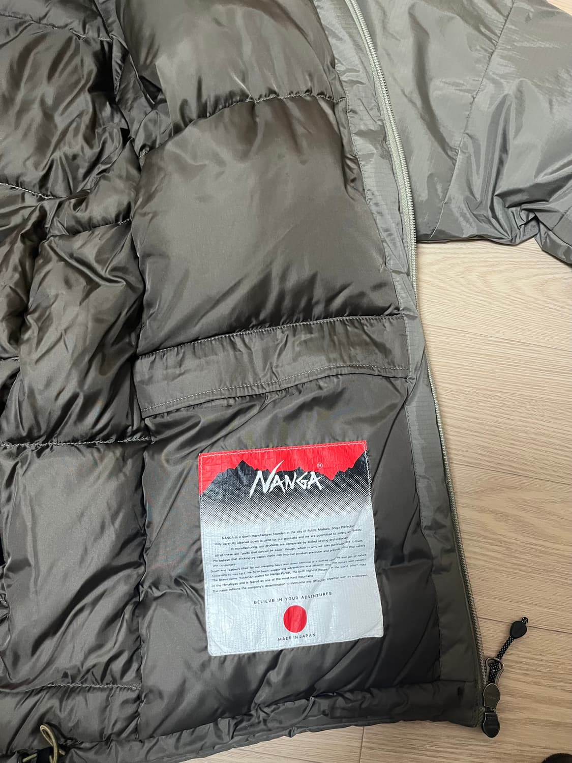 [L]Nanga 난가 AURORA TEX DOWN JACKET IBUKI 상품이미지5