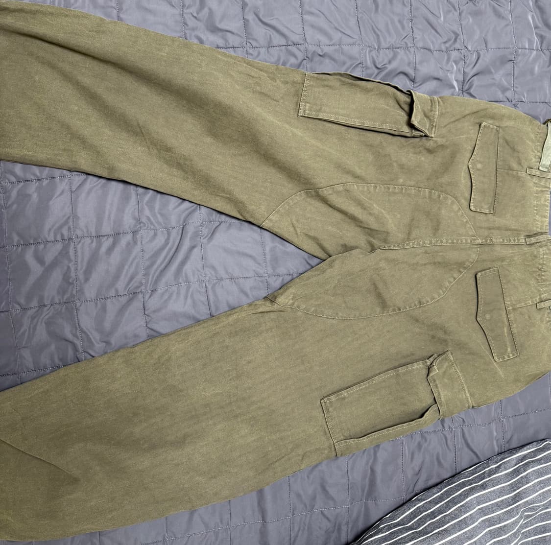 헤이스트 빈티지 HBT 필드 트라우져 올리브 3사이즈 상품이미지4