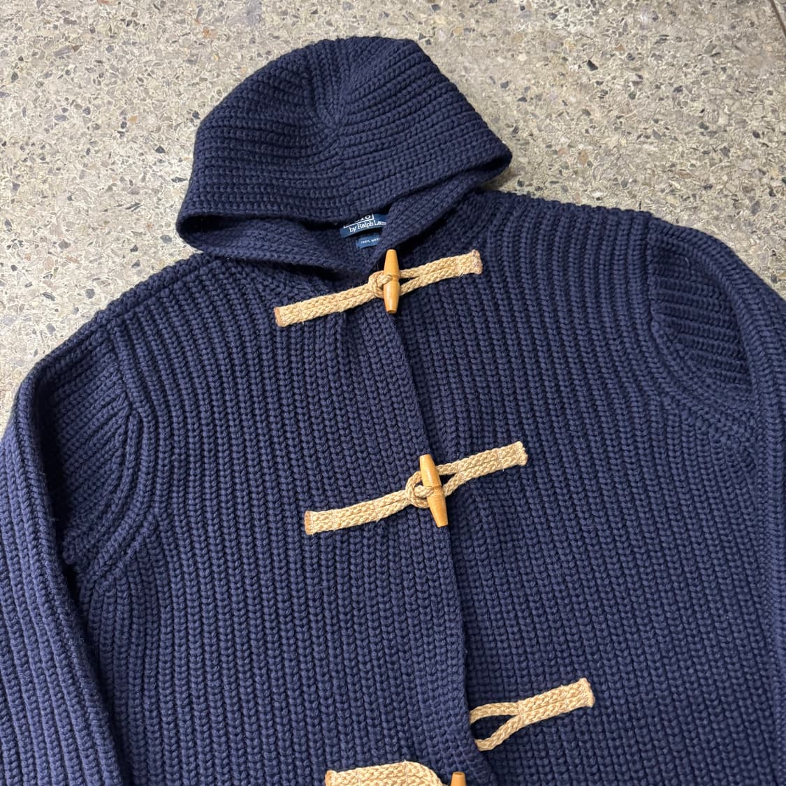 [L~XL] Polo 폴로 랄프로렌 니트 더플 코트 상품이미지6