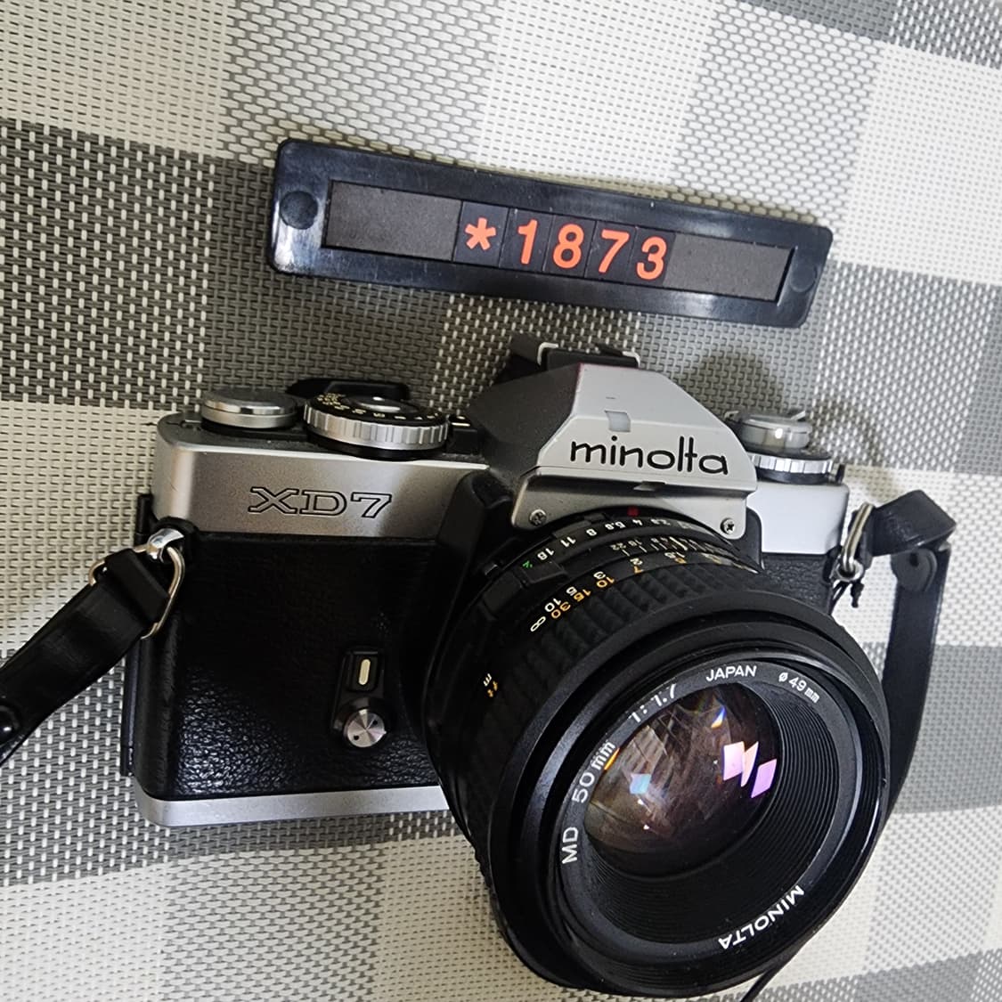 미놀타 XD 7 필름카메라 1.7 단렌즈 실버바디 상품이미지2