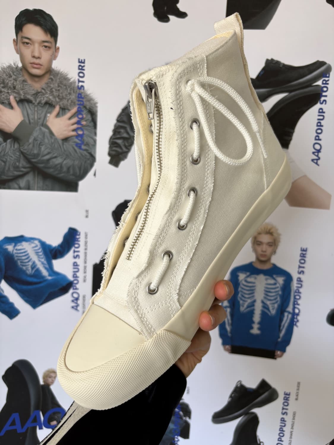 high cut sneaker 하이 컷 스니커 상품이미지7