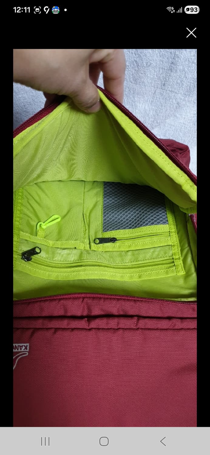 정품 캉골 백팩 (남녀공용) 상품이미지4