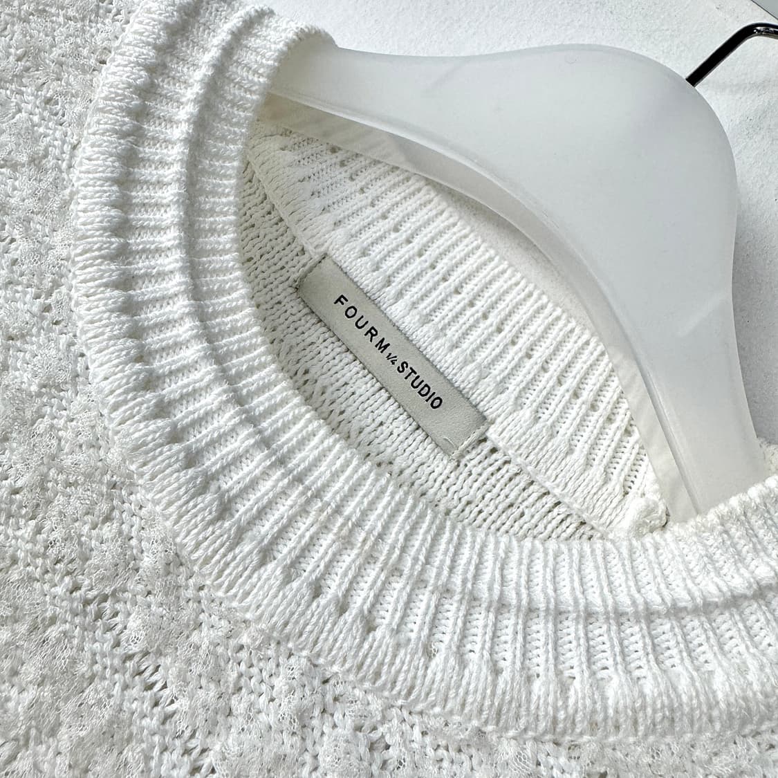 폼스튜디오 23 텍스처드 니트 베스트 상품이미지2